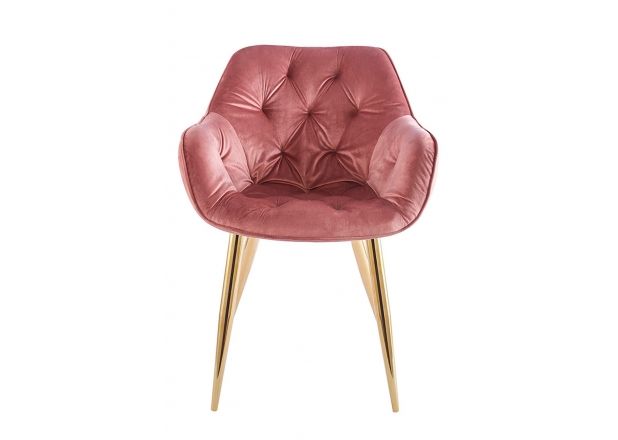 Silla Creta Golden Terciopelo