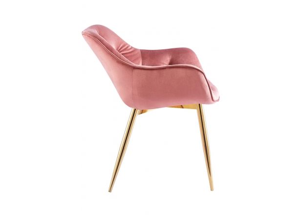 Silla Creta Golden Terciopelo