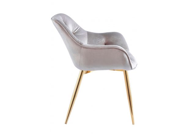 Silla Creta Golden Terciopelo