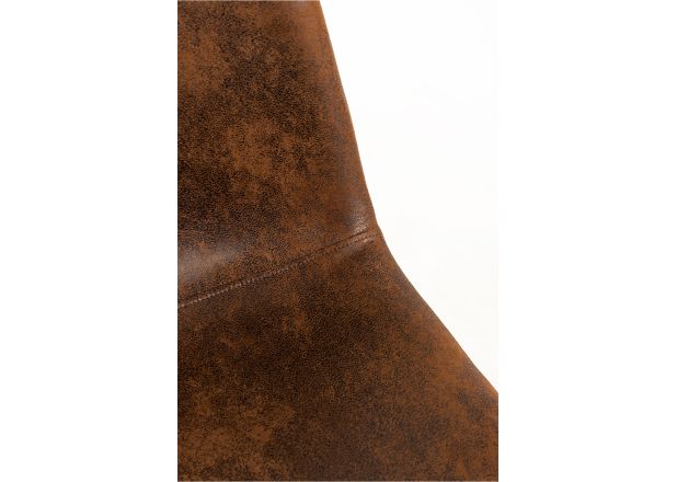 Silla Black Leo Polipiel Vintage