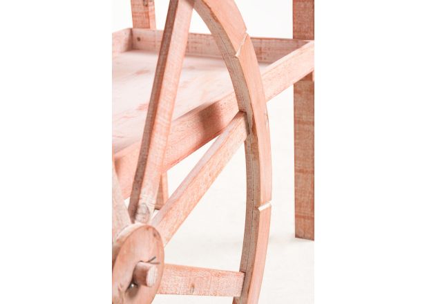 Carrito Candy Bar Madera Dins Envejecido