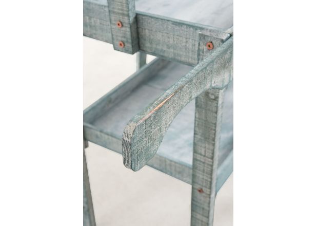 Carrito Candy Bar Madera Dins Envejecido
