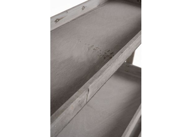 Carrito Candy Bar Madera Dins Envejecido