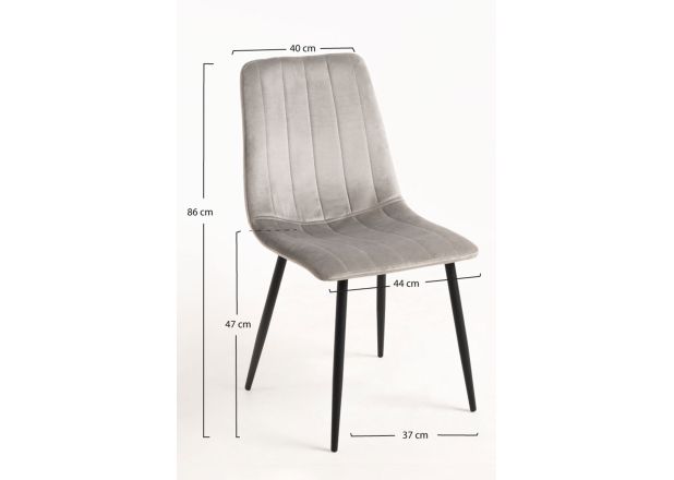 Silla Hurl Terciopelo