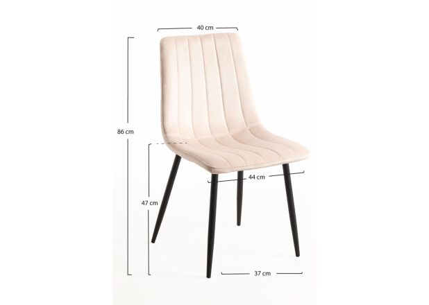 Silla Hurl Terciopelo