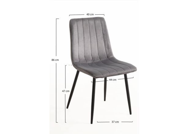 Silla Hurl Terciopelo