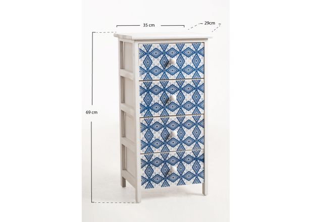 Mueble Lenter 4 Cajones