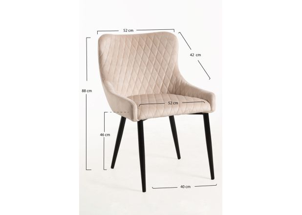 Silla Dans Terciopelo