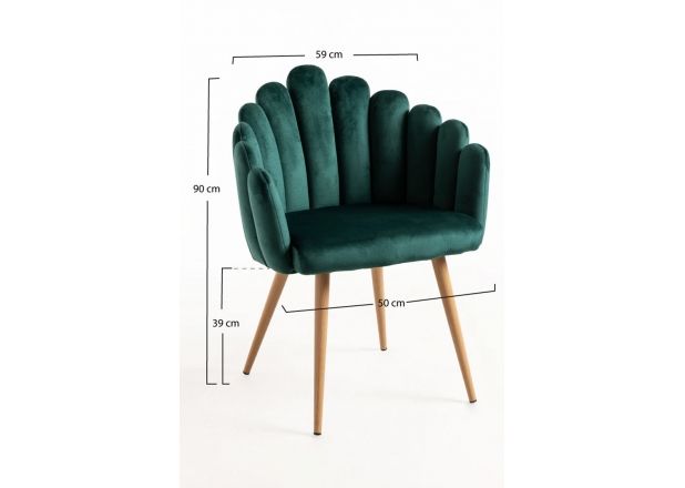 Sillón Mained Terciopelo