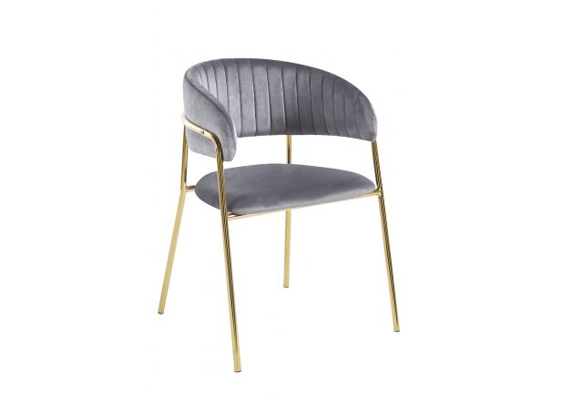 Silla Niel Golden Terciopelo