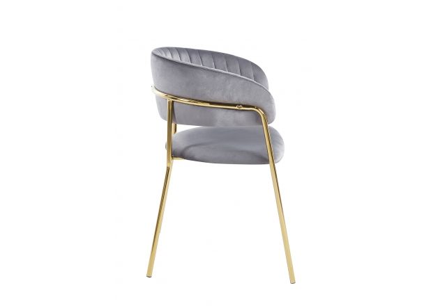 Silla Niel Golden Terciopelo