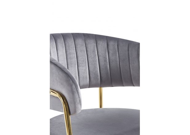 Silla Niel Golden Terciopelo