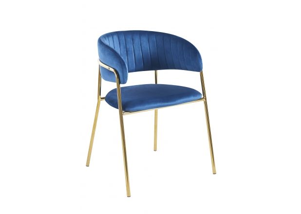 Silla Niel Golden Terciopelo