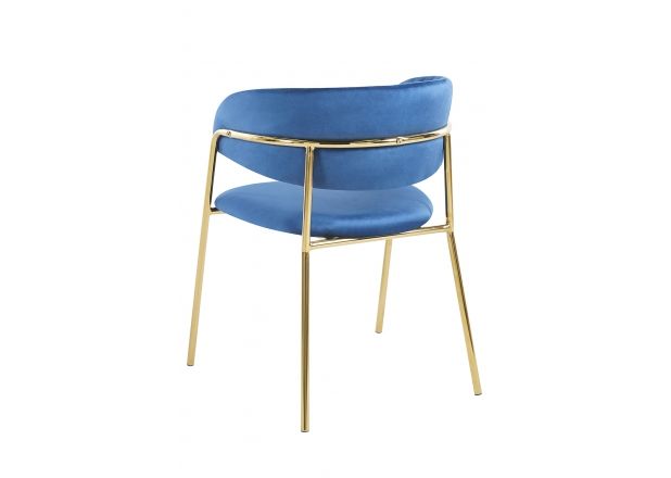 Silla Niel Golden Terciopelo