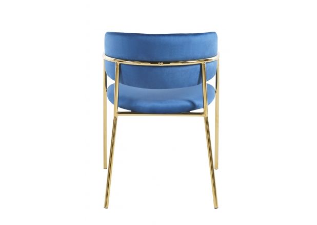 Silla Niel Golden Terciopelo