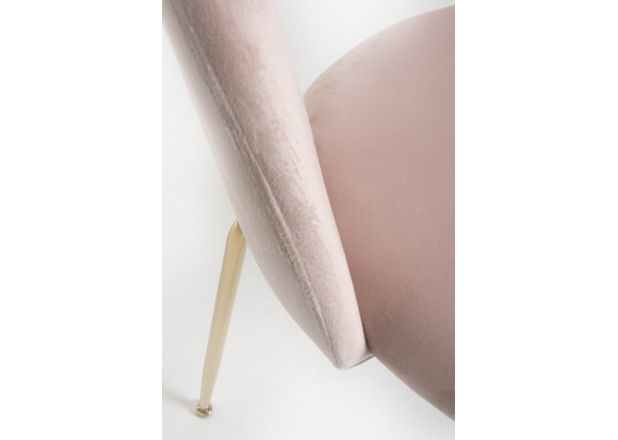 Silla Wedan Gold Terciopelo