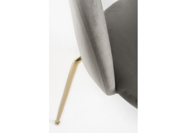 Silla Wedan Gold Terciopelo