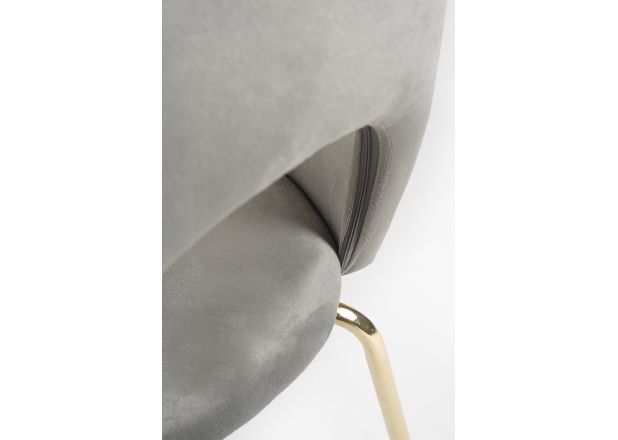 Silla Wedan Gold Terciopelo